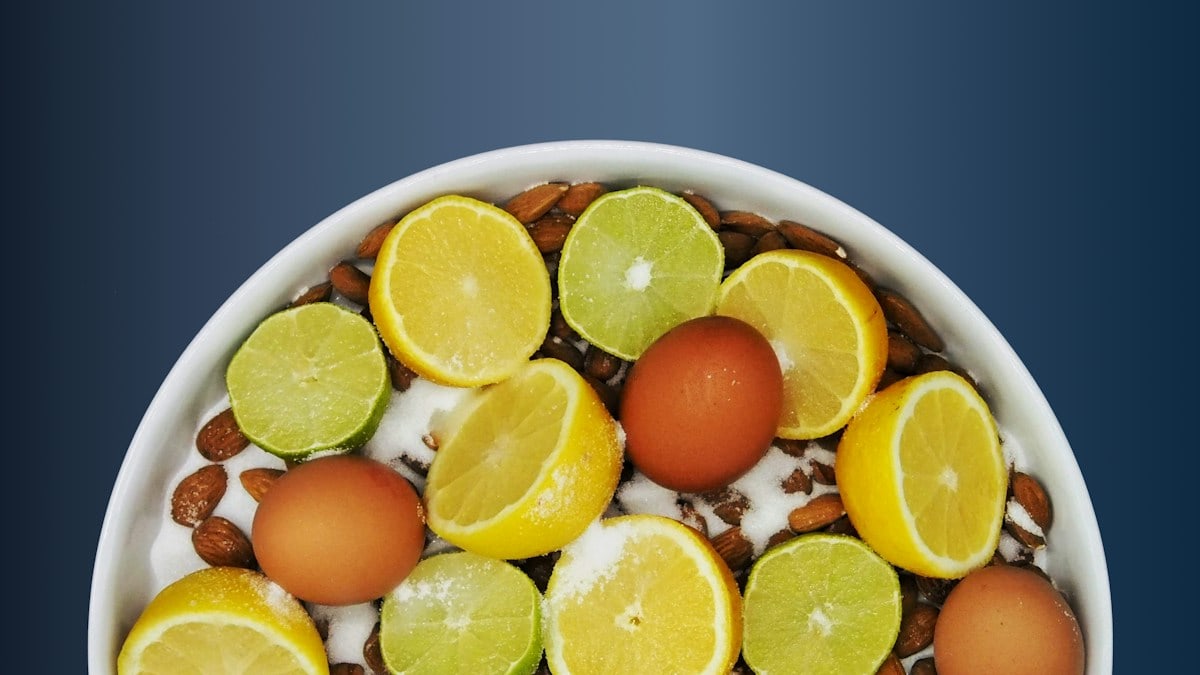 Lemon Pie egg sugar almond